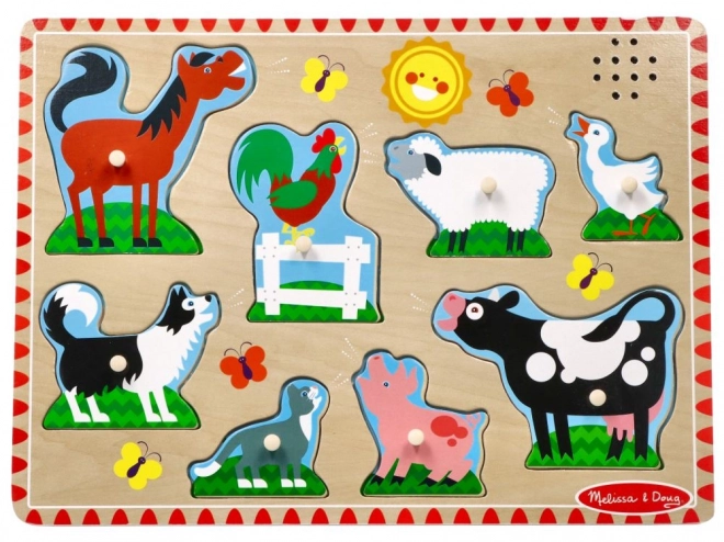 Sound Puzzle - Farm Animals