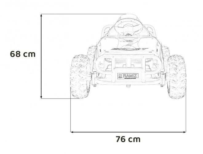 Vehicul Sport 5 – Černá