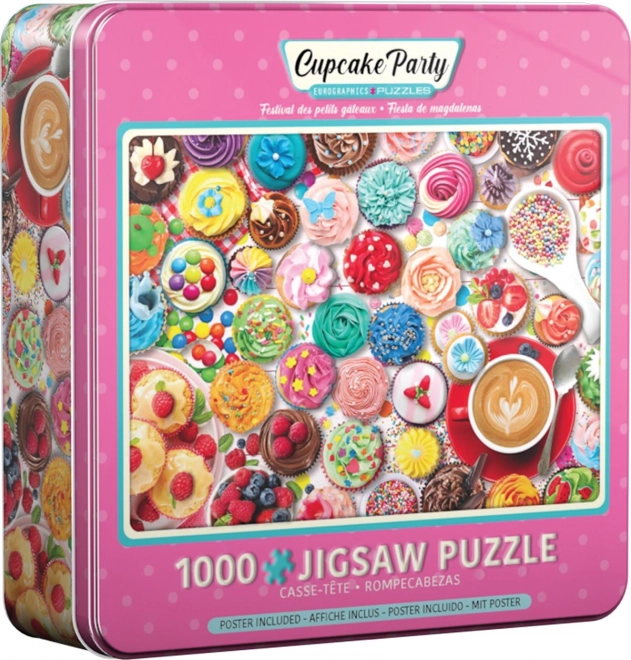 Eurographics Puzzle in Tin Box - Treat Party 1000 Pieces