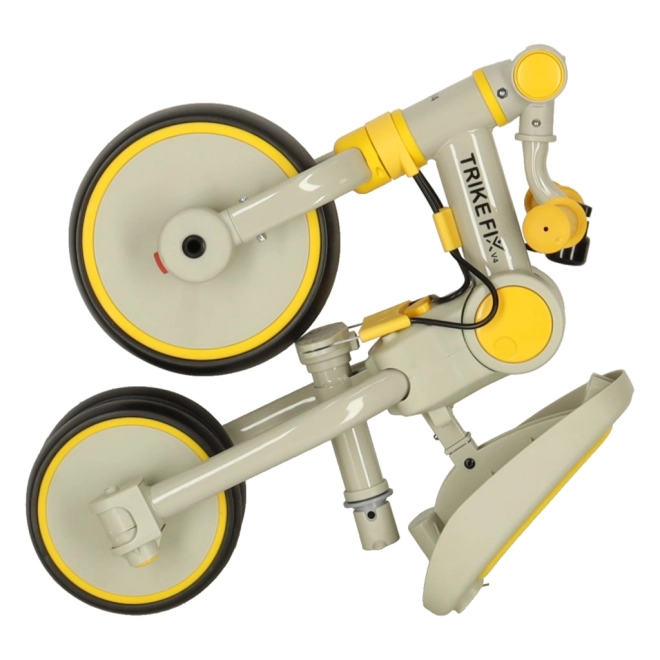 Yellow and Black Trike Fix V4 with Canopy – Yellow-grey