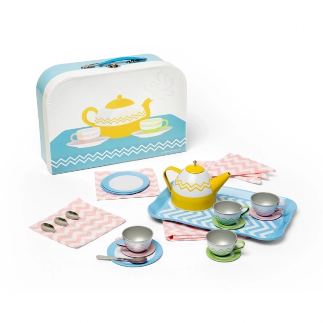 Bigjigs Toys Tea Set in Carry Case