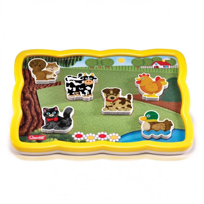 Quercetti Magnetic Farm Puzzle