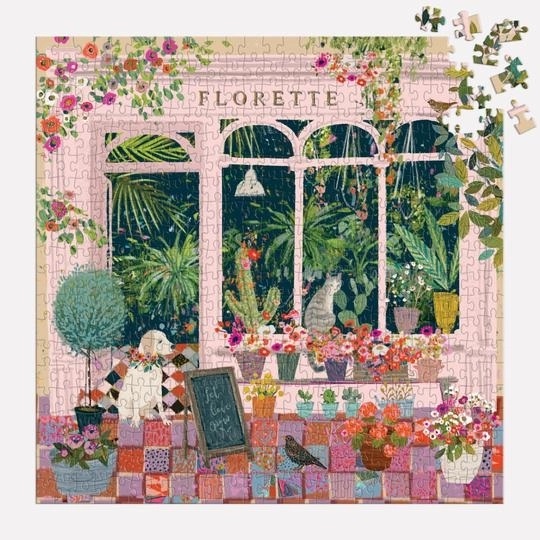 Florette Puzzle by Galison 500 Pieces