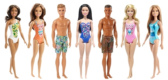 Barbie Doll in Swimsuit