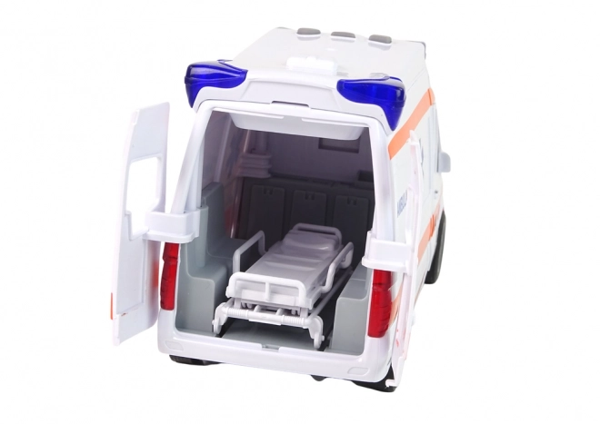 Interactive Ambulance Toy with Lights and Sound