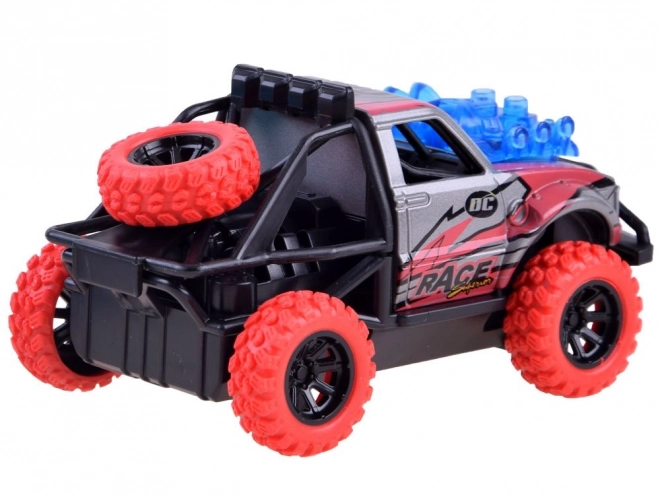 Stunt Driving 4x4 Metal Car – red