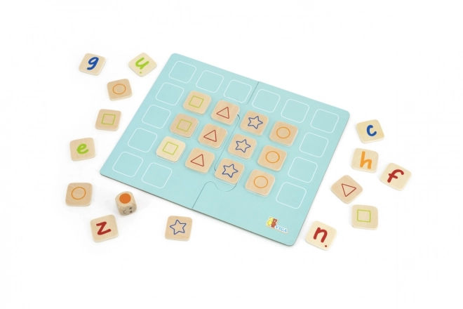 Wooden Alphabet Game