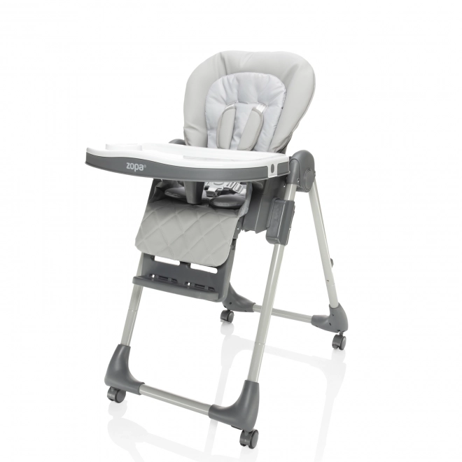 Children's Highchair Monti Diamond Grey