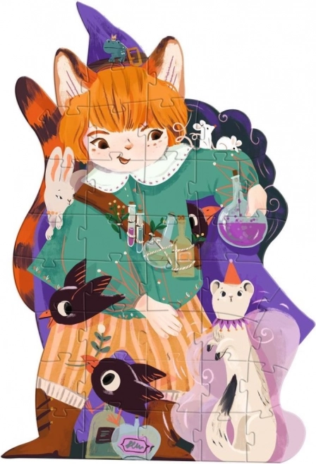 Djeco Puzzle gigante Stregone Pio 36 pezzi