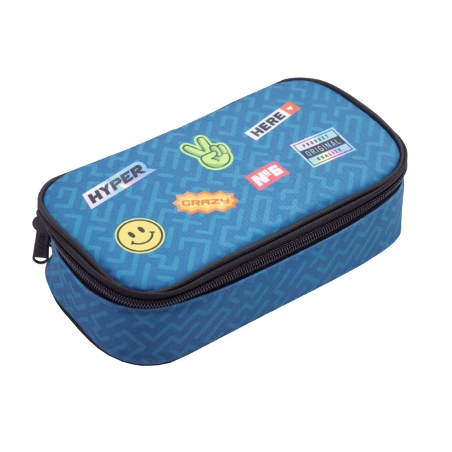 Jumbo Oxy Go School Pencil Case - Stickers