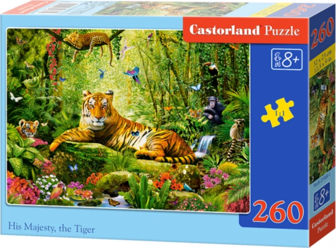 Castorland Tiger Majesty Puzzle 260 Pieces