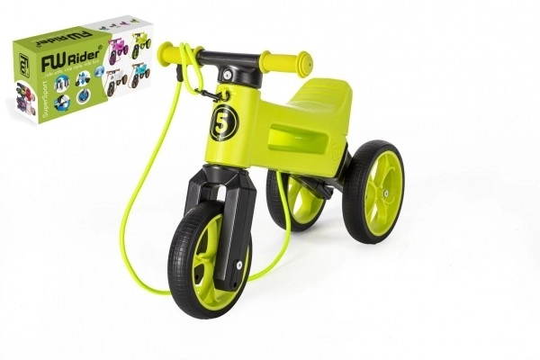 Funny Wheels Rider Supersport Orange 2-in-1 Ride-On – Green