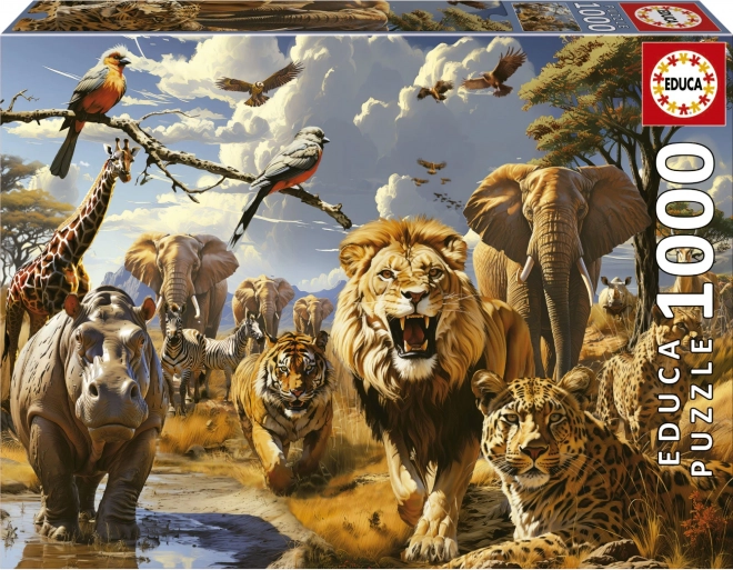 Puzzle animali selvatici 1000 pezzi