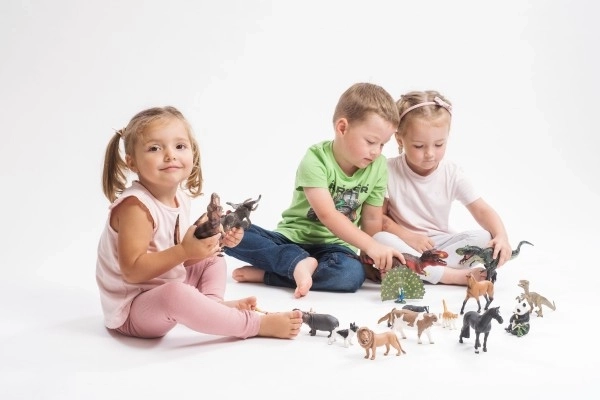 Plastová Dekorační Figurína Labuť 10cm