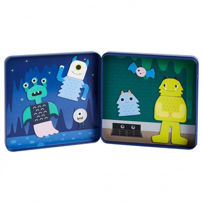 Petit Collage Magnetic Book Monsters