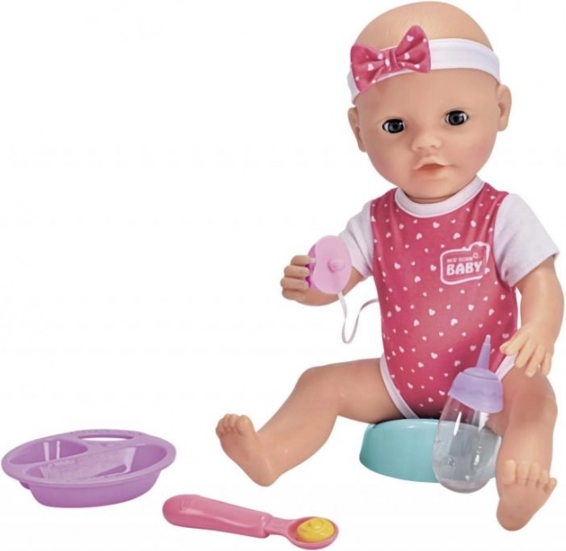 Poupée Nouveau-Né Affamé 38 cm