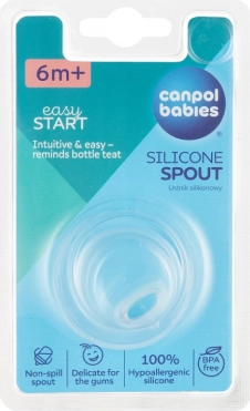 Canpol babies Beccuccio in silicone di ricambio largo 1 pz