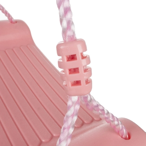 Children's swing on rope pink