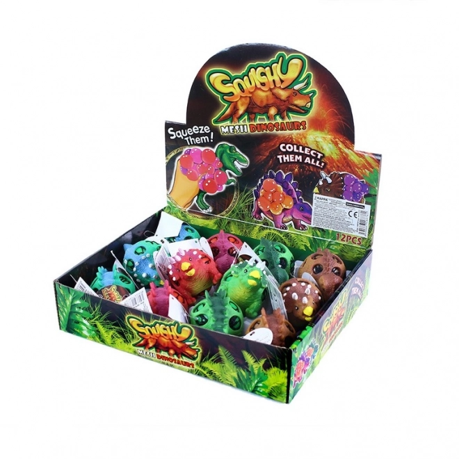 Dinosaur Stress Ball with Colorful Filling