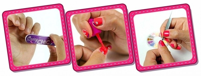 Clementoni Crazy Chic Nail Design Kit