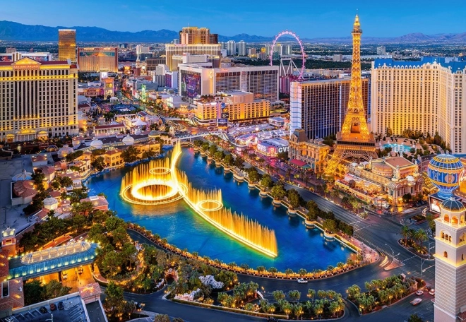 Fabulous Las Vegas Jigsaw Puzzle