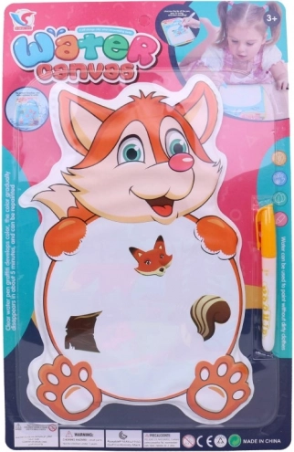 Water Painting Fox 30 x 21 cm