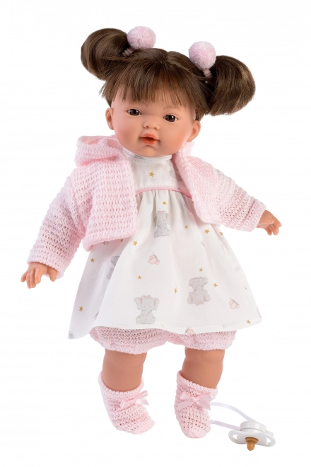 Realistic Baby Doll with Sounds - 33 cm