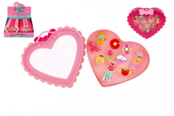 Princess Plastic Adjustable Rings Set for Kids