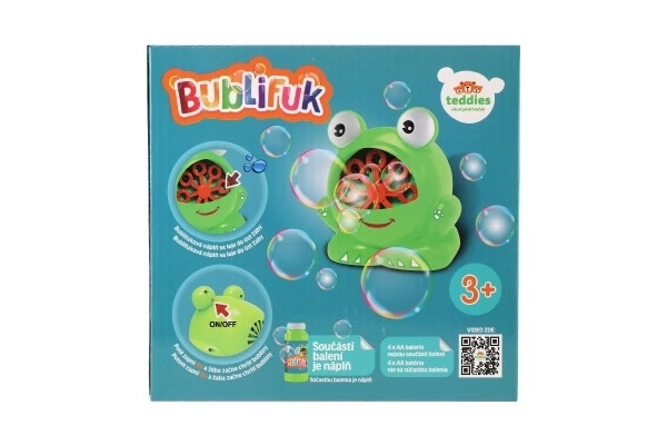 Bubble Machine Frog