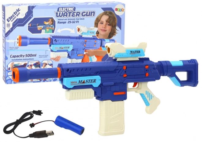 Water Pistol M416 Blue