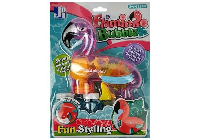 Flamingo Bubble Gun Pink