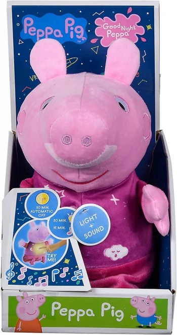 Peppa Pig Plush Night Light and Music Toy