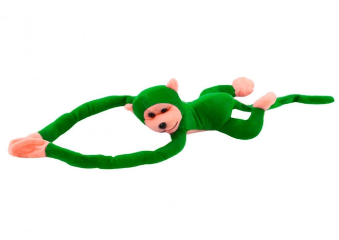 Green Plush Monkey with Sound 60 cm