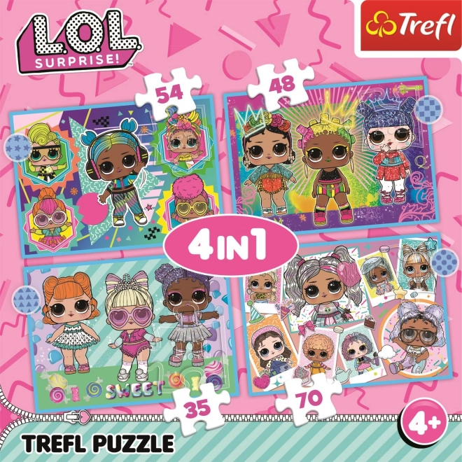 Trefl puzzle LOL surprise meet the dolls set