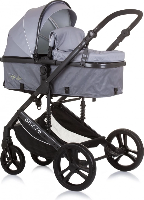 Chipolino stroller Amore 2-in-1 Jungle – Ash Grey