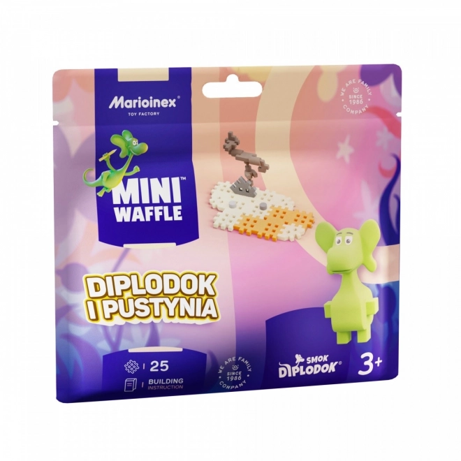 Mini Waffle Diplodok Desert Adventure Set