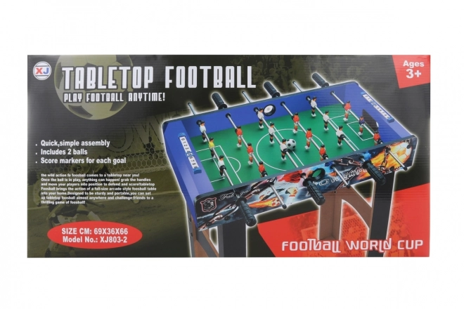 Wooden Table Football Game