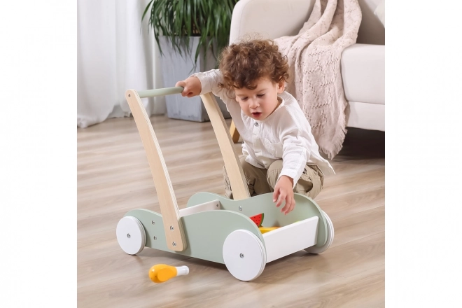 Wooden Walker in Green