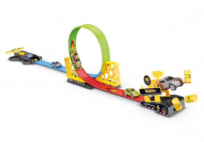 Launch Racing Track with Car