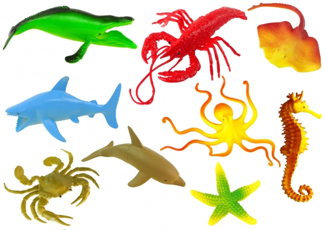 Ocean Animal Figures Set - 9 Pieces