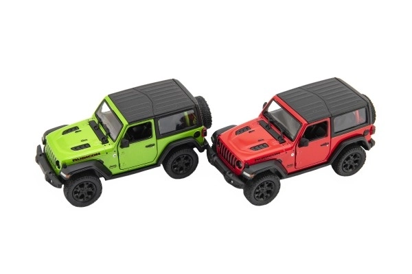 Jeep Wrangler 2018 Model Car with Hardtop