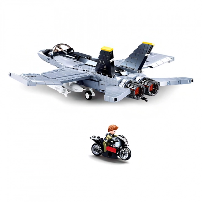 Sluban Jet Fighter F/A-18 Super Bumblebee