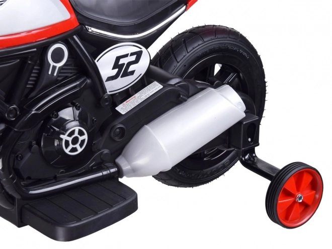 Street Bob Children's Battery-Powered Motorcycle – black