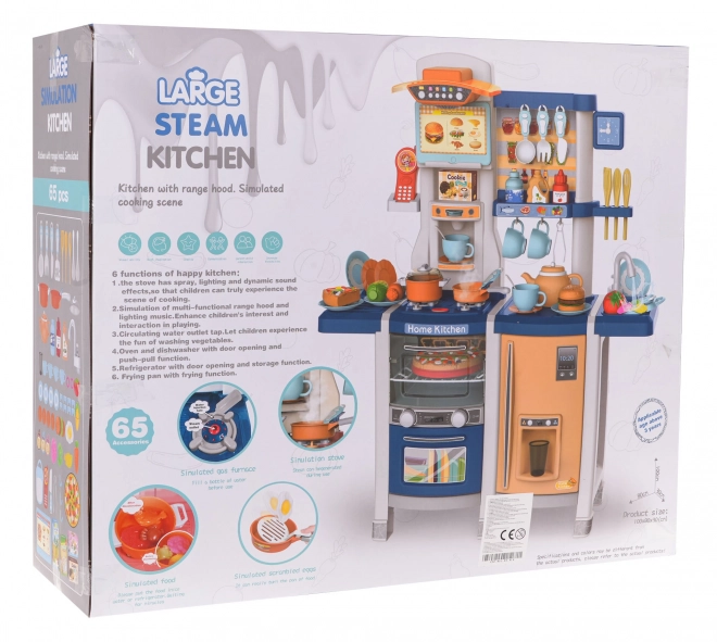 children's interactive kitchen set