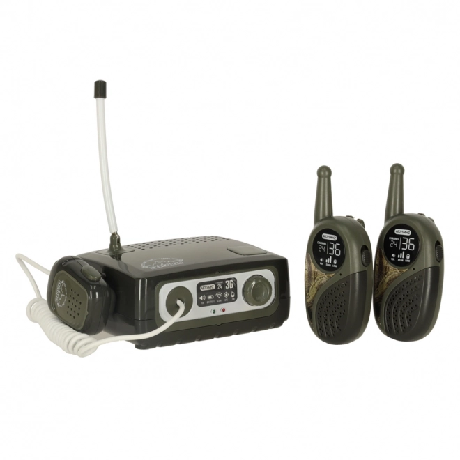 Walkie Talkie Set with Base Station for Kids