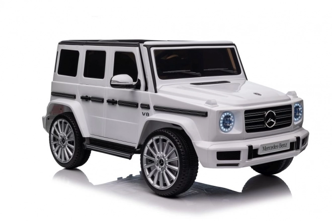 Battery-Powered Mercedes G500 4x4 White