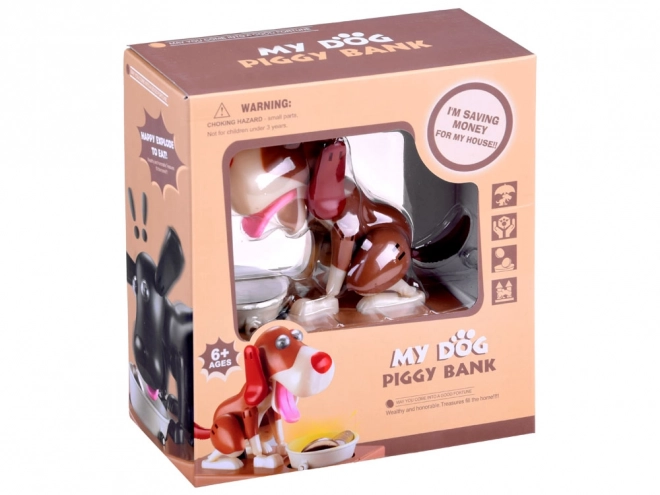 Interactive Piggy Bank Dog Eating Coins