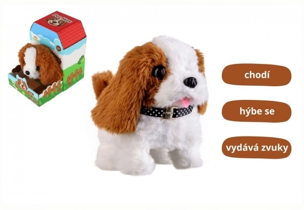 Battery Operated Walking Sound Dog Toy