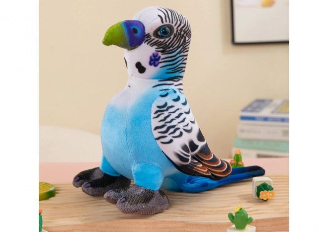 Blue Parrot Plush Toy