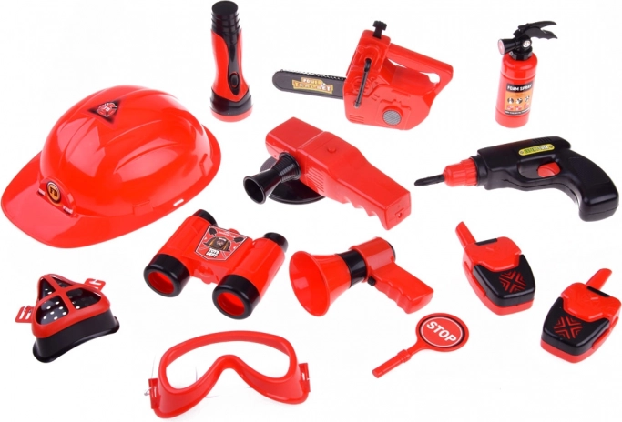 Komplettausrüstung für kleine Feuerwehrleute